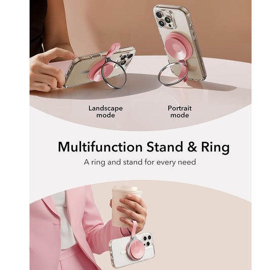 Podpora pre prsteň ESR HaloLock, Ružová