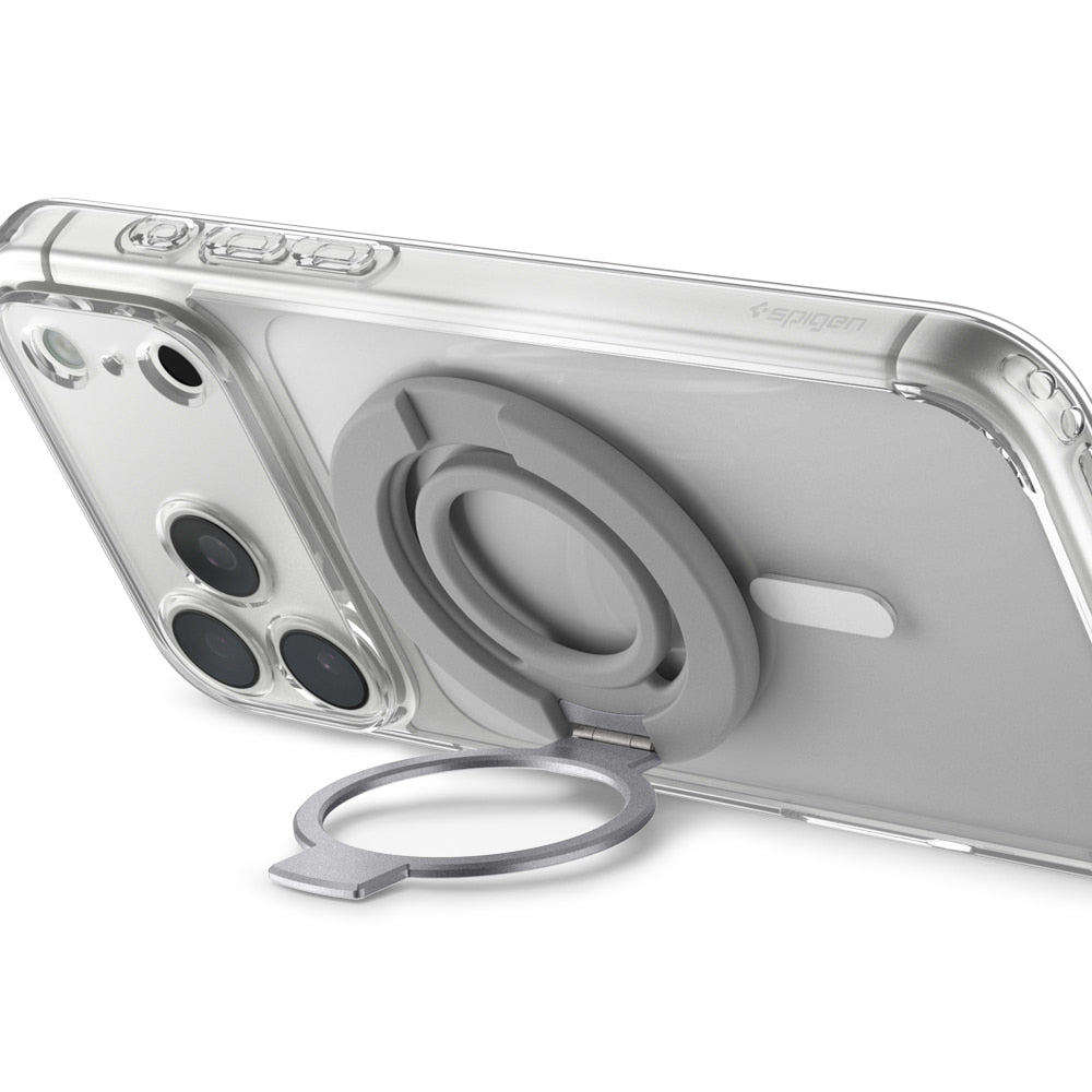 Držiak na prst Spigen Dual Pop Mag S, univerzálny, sivý AMP11736