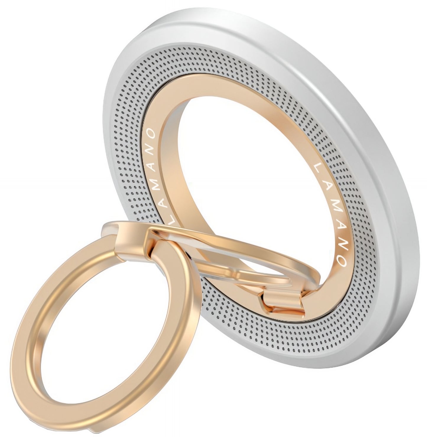 Podpora prsteňa Tech-Protect MMR700 Lamano, Univerzálna, Zlatostrieborná