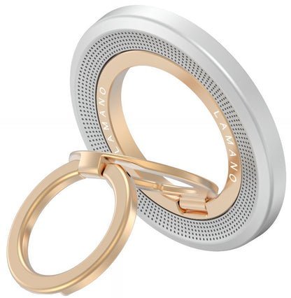 Podpora prsteňa Tech-Protect MMR700 Lamano, Univerzálna, Zlatostrieborná