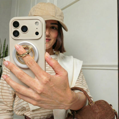 Podpora prsteňa Tech-Protect MMR700 Lamano, Univerzálna, Zlatostrieborná