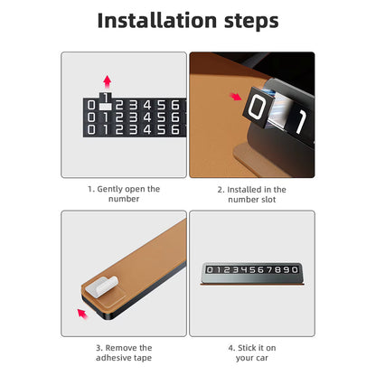 Auto Techsuit DialCraft držiak na telefónne číslo