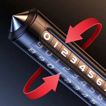 Auto Techsuit ResQTag držiak na telefónne číslo