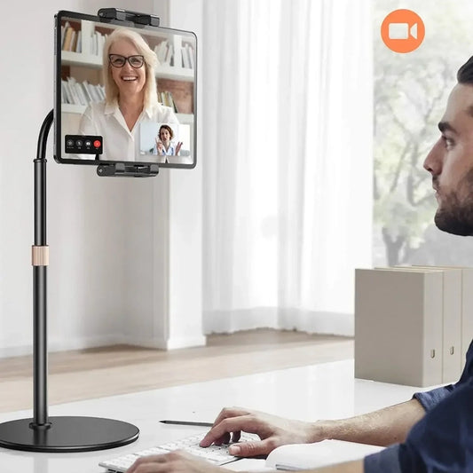 Stolový držiak Lisen pre telefón / tablet, 4.7inch - 12.9inch, čierny YL0420050002