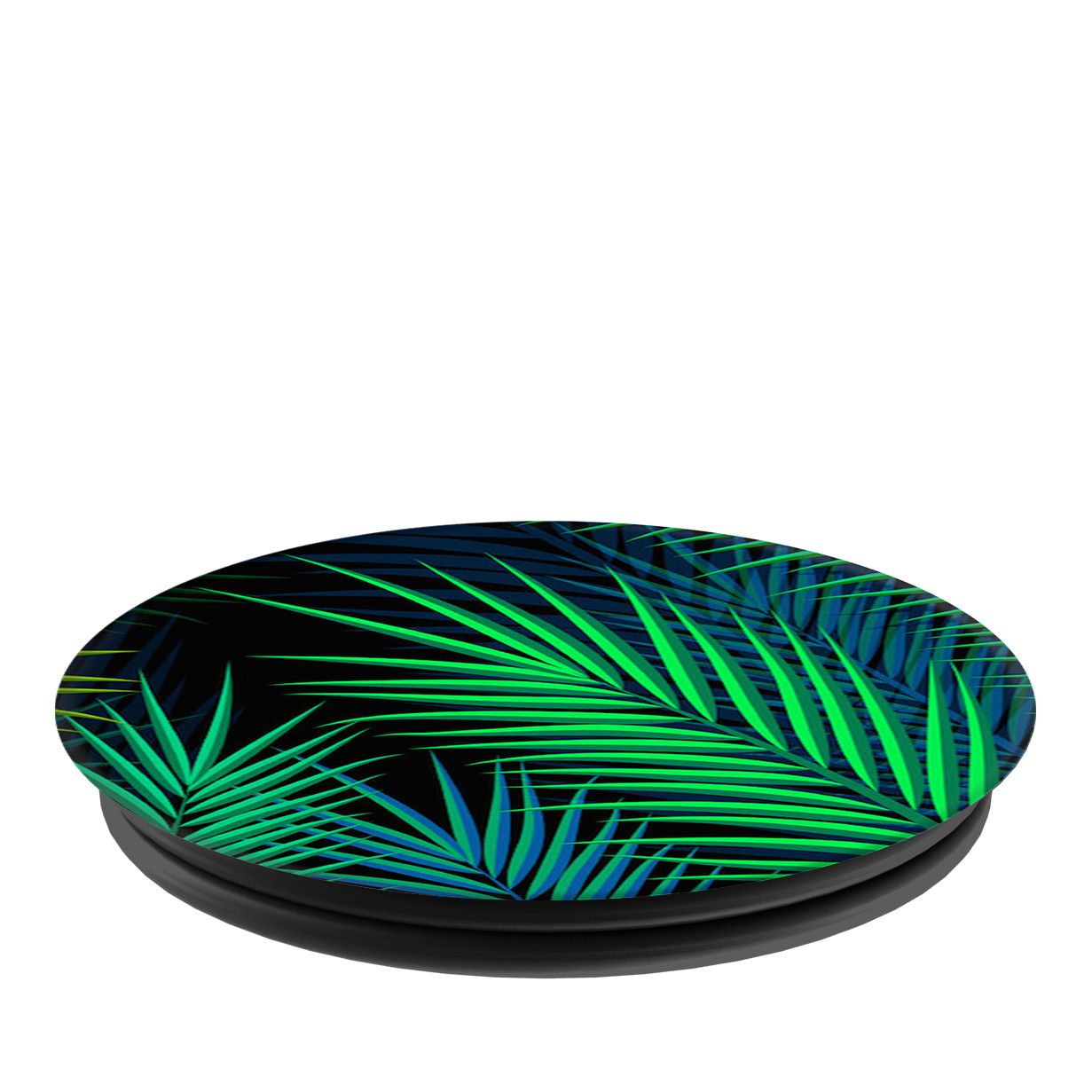Podpora PopGrip Popsockets Midnight Palms, Zelená