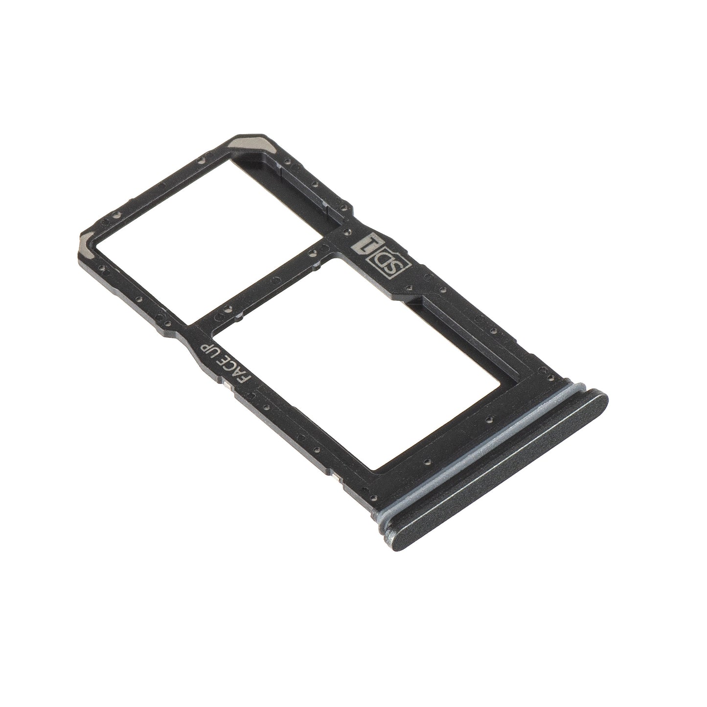 Držiak SIM karty Motorola Moto G75, Sivá (Charcoal Gray), Servisný balík S948E41199