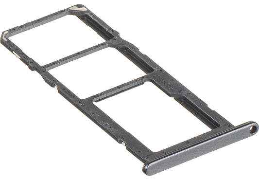 Držiak SIM karty Samsung Galaxy A04e A042, Dual SIM, čierny