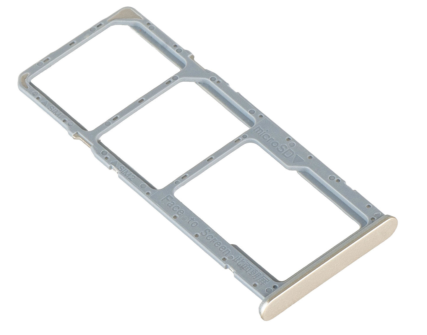 Držiak SIM karty Realme C61, Zlatý (Sparkle Gold), Service Pack 612121000235