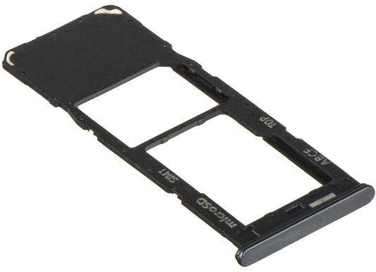Držiak SIM karty Samsung Galaxy A23 5G A236 / A23 A235, Single SIM, čierny