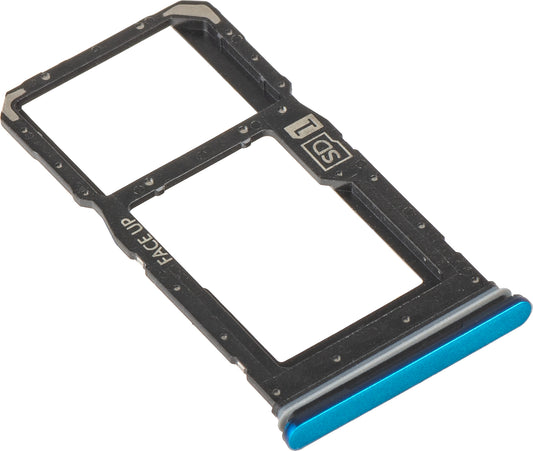 SIM Card Holder Motorola Moto G75, Blue (Aqua Blue), Service Pack S948E44227