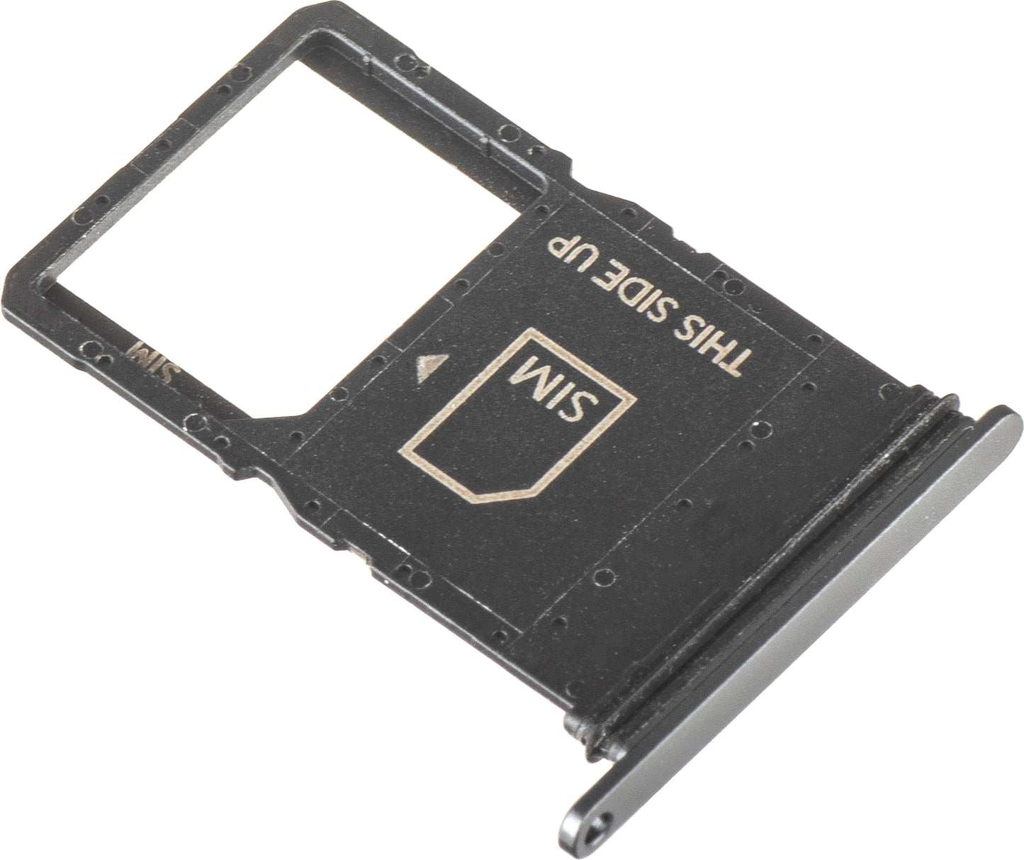 Držiak SIM Motorola Razr 2024 / Razr 50, Sivý (Steel Wool), Service Pack SMO8E12249