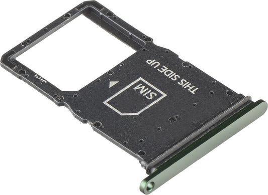 Držiak SIM Motorola Razr 70 Plus, Zelená (Pantone Mountain View), Servisný balík SMO8F03380