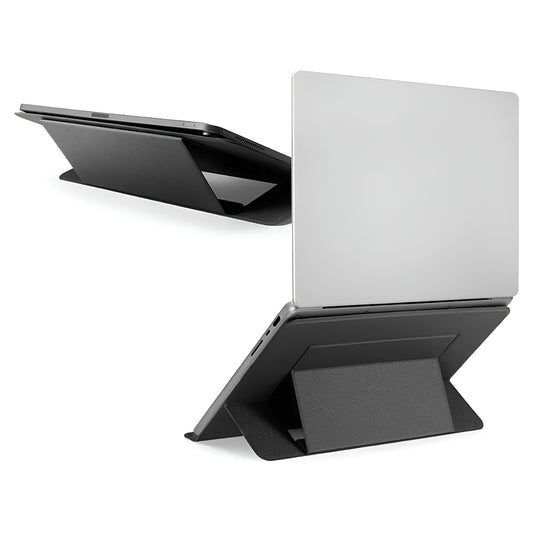 Stojan Spigen Slim Fold LD201-S7 pre notebook max. 14 palcov, čierny AMP11116