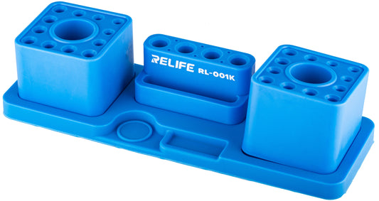 Držiak na skrutkovače Relife RL-001K, modrý