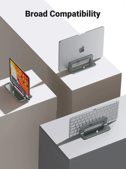 UGREEN LP258 Vertical Stand for Laptop with thickness 12mm - 26mm, Silver