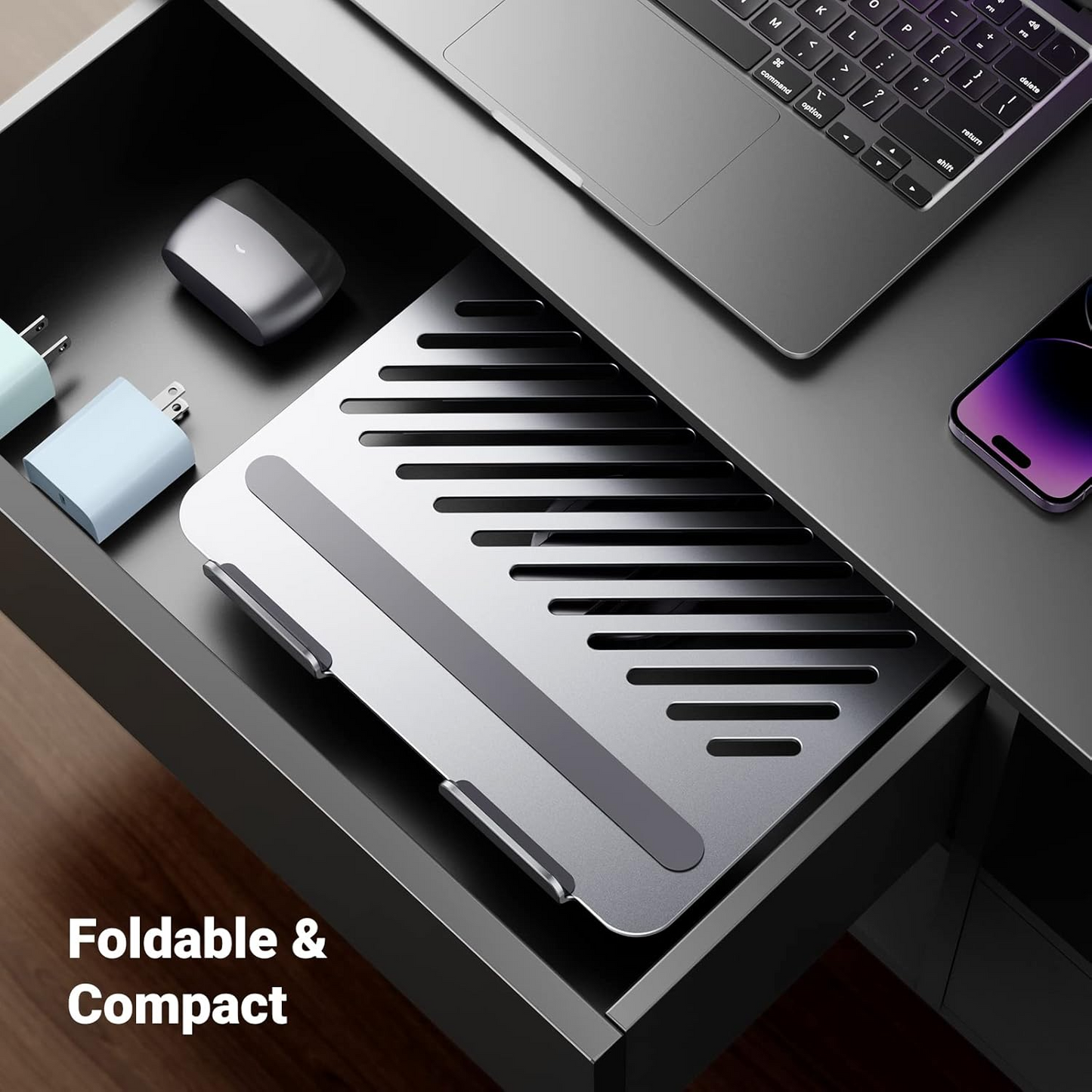 Podstavec UGREEN LP592 pre Laptop 11inch - 17.3inch, Sivý