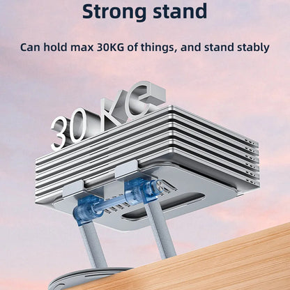 Podstavec Yesido LP06 pre laptop 10inch - 17.3inch, Strieborný