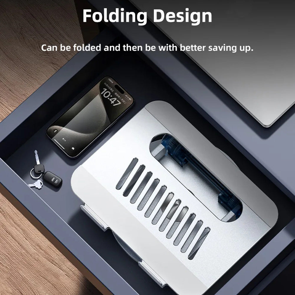 Podstavec Yesido LP06 pre laptop 10inch - 17.3inch, Strieborný