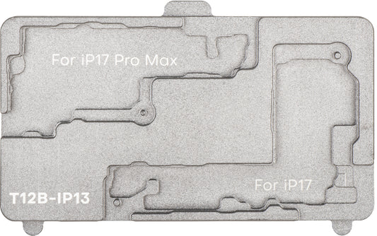 Pracovné držiaky PCB Apple iPhone 17 / 17 Pro Max pre dosku Sunshine SS-T12B