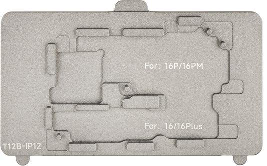 Pracovné držiaky PCB Apple iPhone 16 Series pre dosku Sunshine SS-T12B