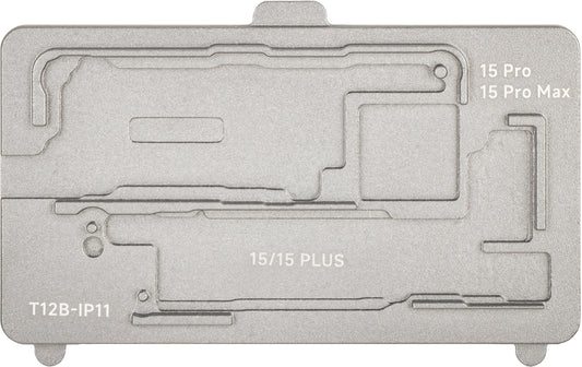 Pracovné držiaky PCB Apple iPhone 15 Series pre dosku Sunshine SS-T12B