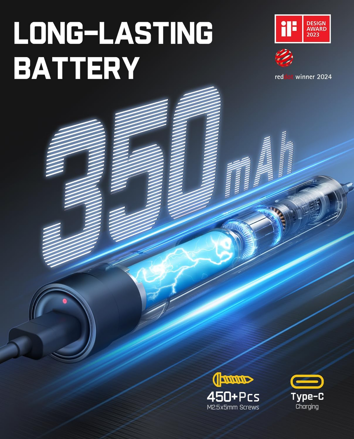 Elektrická skrutkovač Fanttik E1 Max