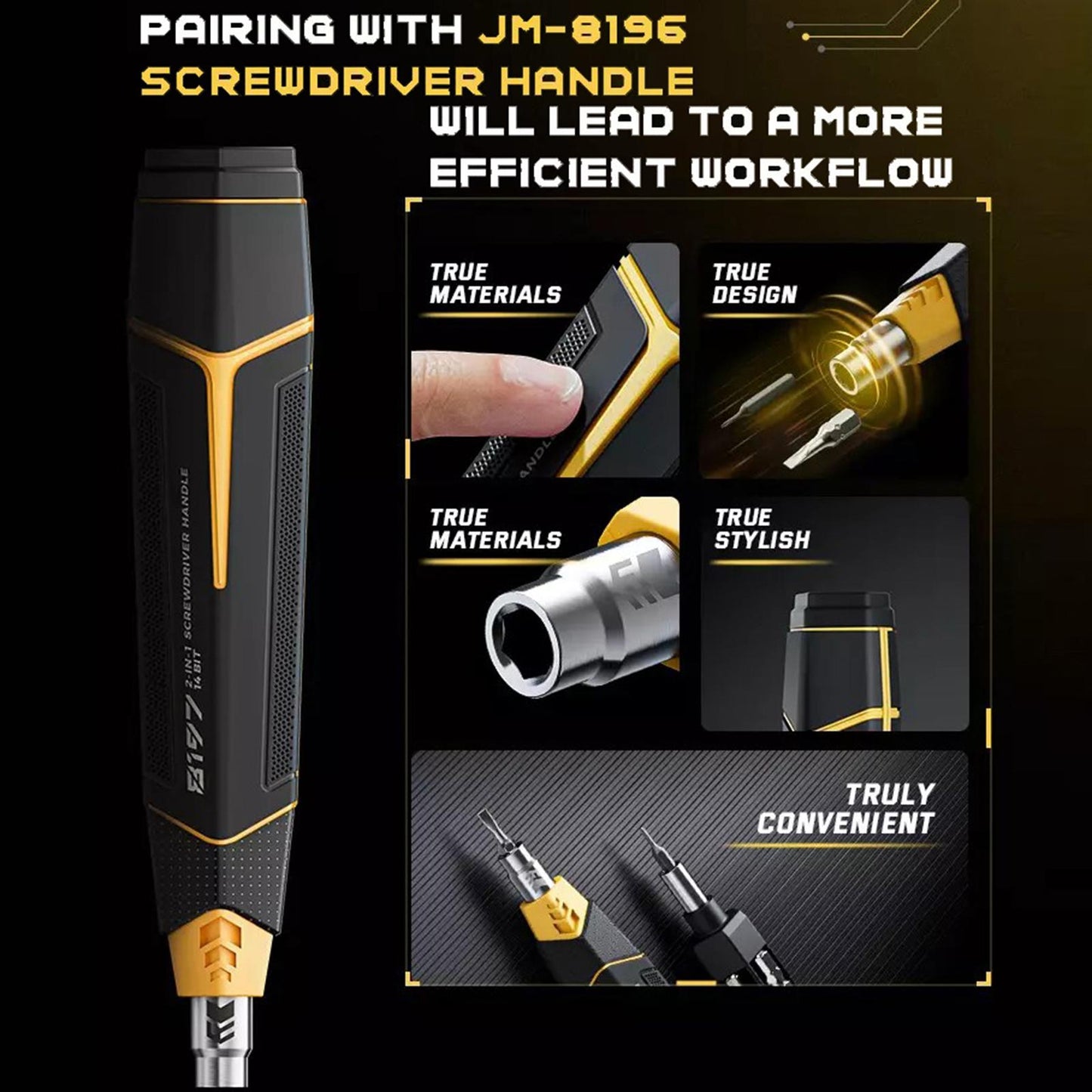 Jakemy JM-8198 Screwdriver, 135in1