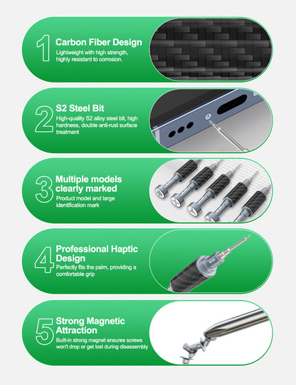 Screwdriver Relife RL-729, Torx T1 