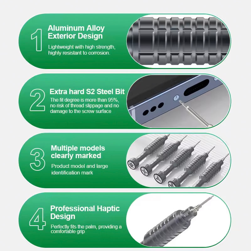 Relife RL-730A Screwdriver, 5in1