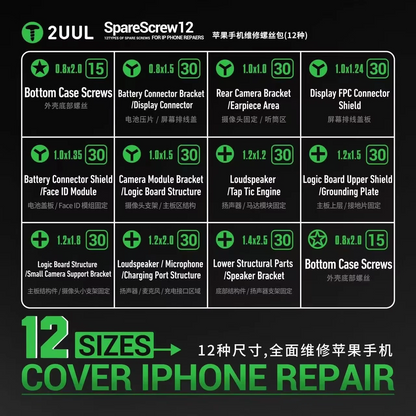 Skrutky 2UUL SC22 pre Apple iPhone Series, 330v1