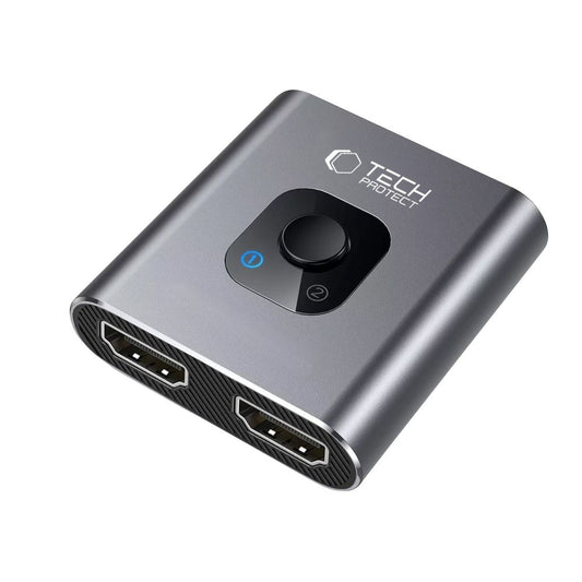 Switch Video HDMI Tech-Protect HB07, Sivý