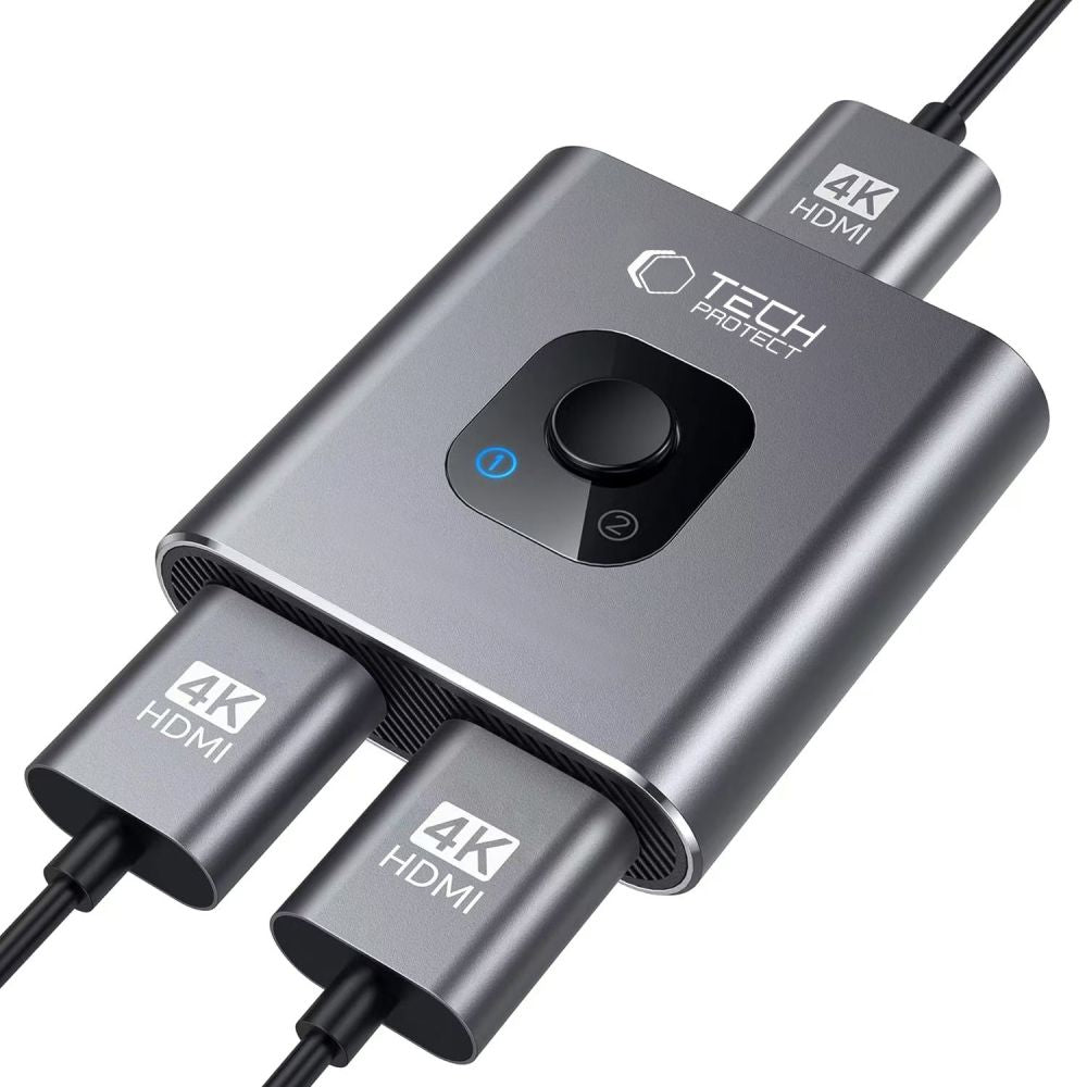 HDMI Video Switch Tech-Protect HB07, Gray