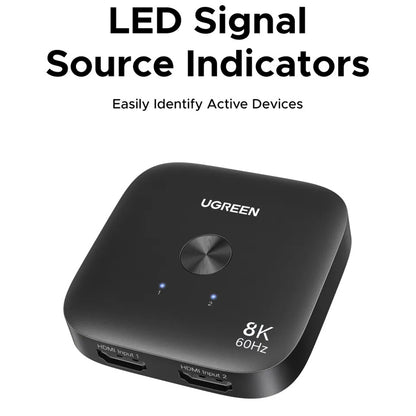 Switch Video HDMI UGREEN 65877, Čierny