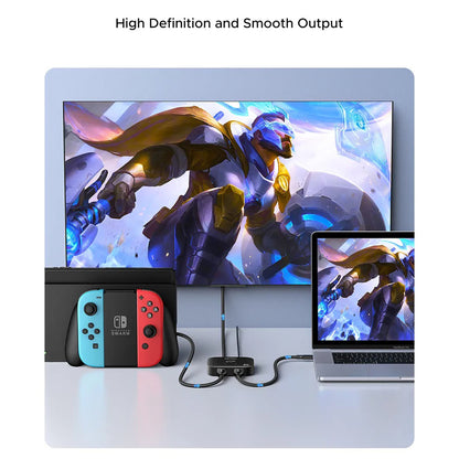 Switch Video HDMI UGREEN 65877, Čierny