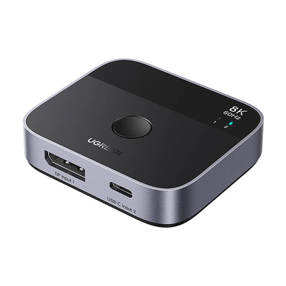 Switch Video DisplayPort / USB-C UGREEN 65878, Čierny