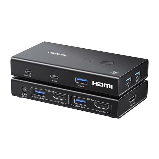 Switch Video HDMI UGREEN AK502 (45452), Čierny