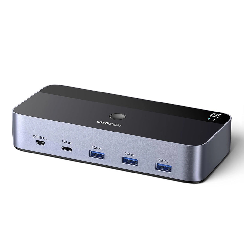 Switch Video DisplayPort UGREEN AK700 (55851), Sivý
