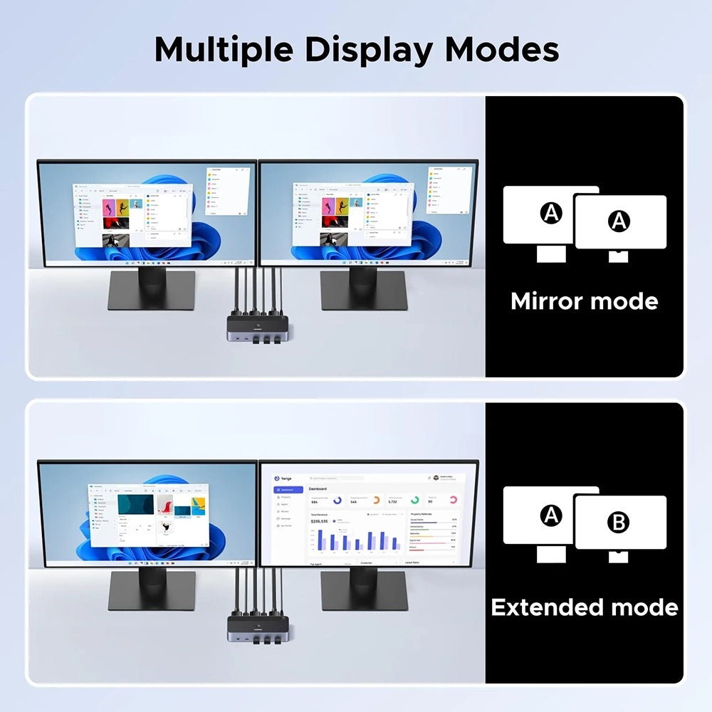 Switch Video DisplayPort UGREEN AK700 (55851), Sivý