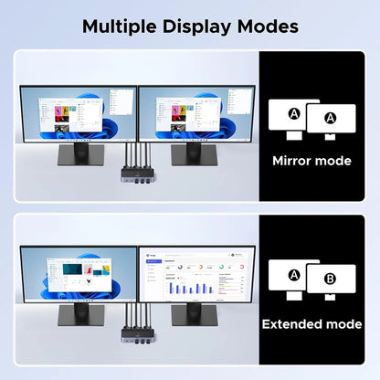 Switch Video DisplayPort UGREEN AK700 (55851), Sivý