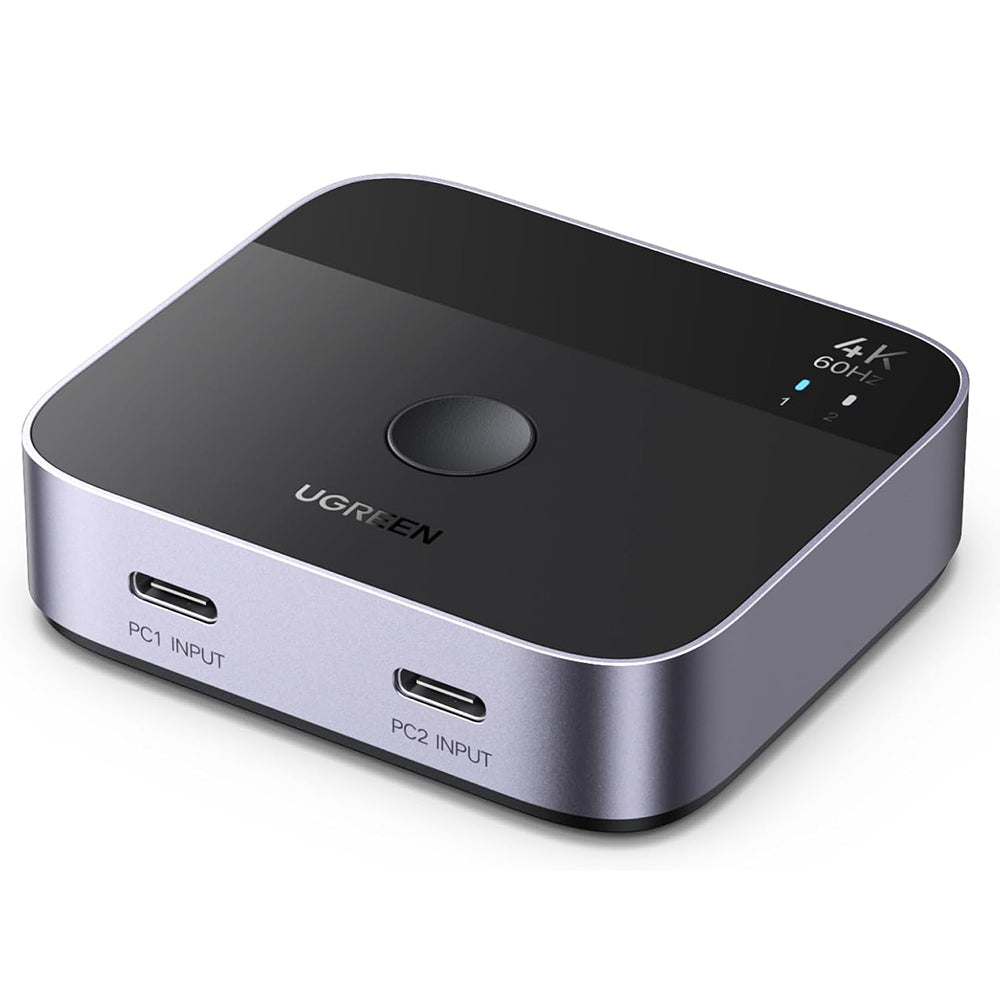 Switch Video USB-C UGREEN AW502 (55451), Sivý