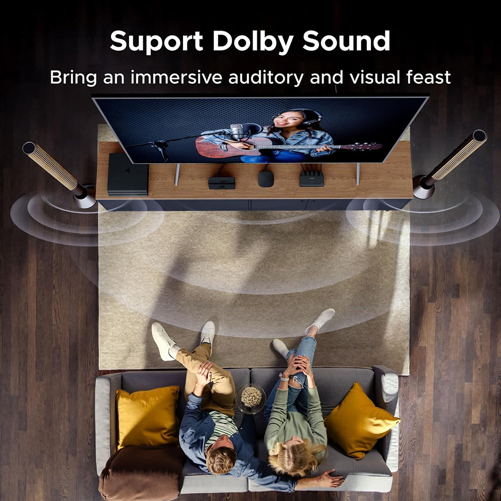 Switch Video HDMI UGREEN AW504 (55857), Čierny