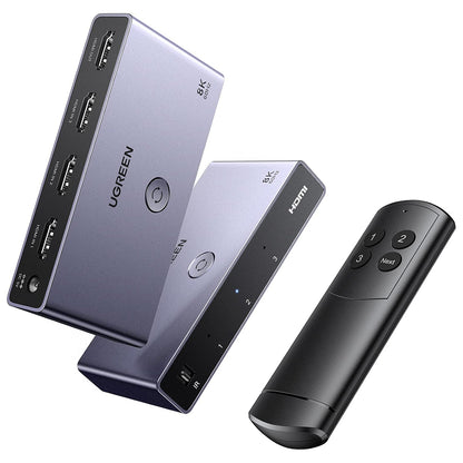 Switch Video HDMI UGREEN CM624 (15604), Sivý