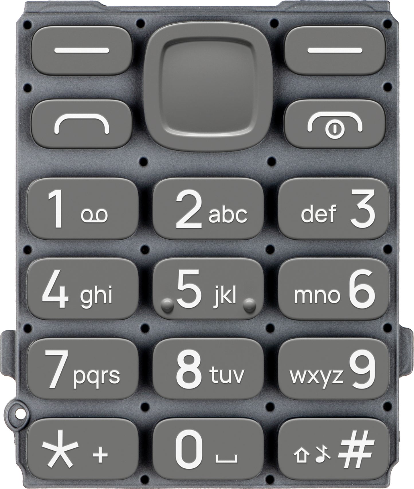 Klávesnica Latina HMD 130 Music, sivá, servisný balík SP20Z14Z1457Y