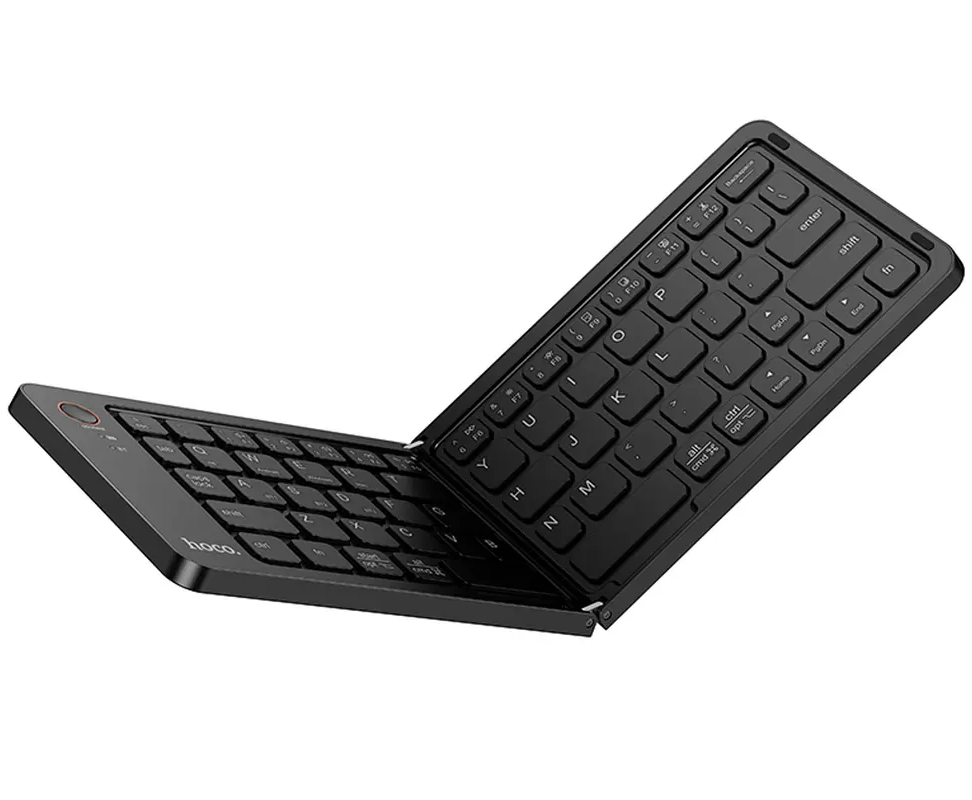 Skladacia Bluetooth klávesnica HOCO GM71 Foldable, čierna
