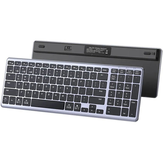 UGREEN KU005 Wireless Keyboard, BT / Wi-Fi, Grey