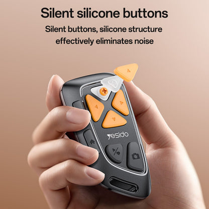 Multimediálny Bluetooth ovládač Yesido SF25, čierny
