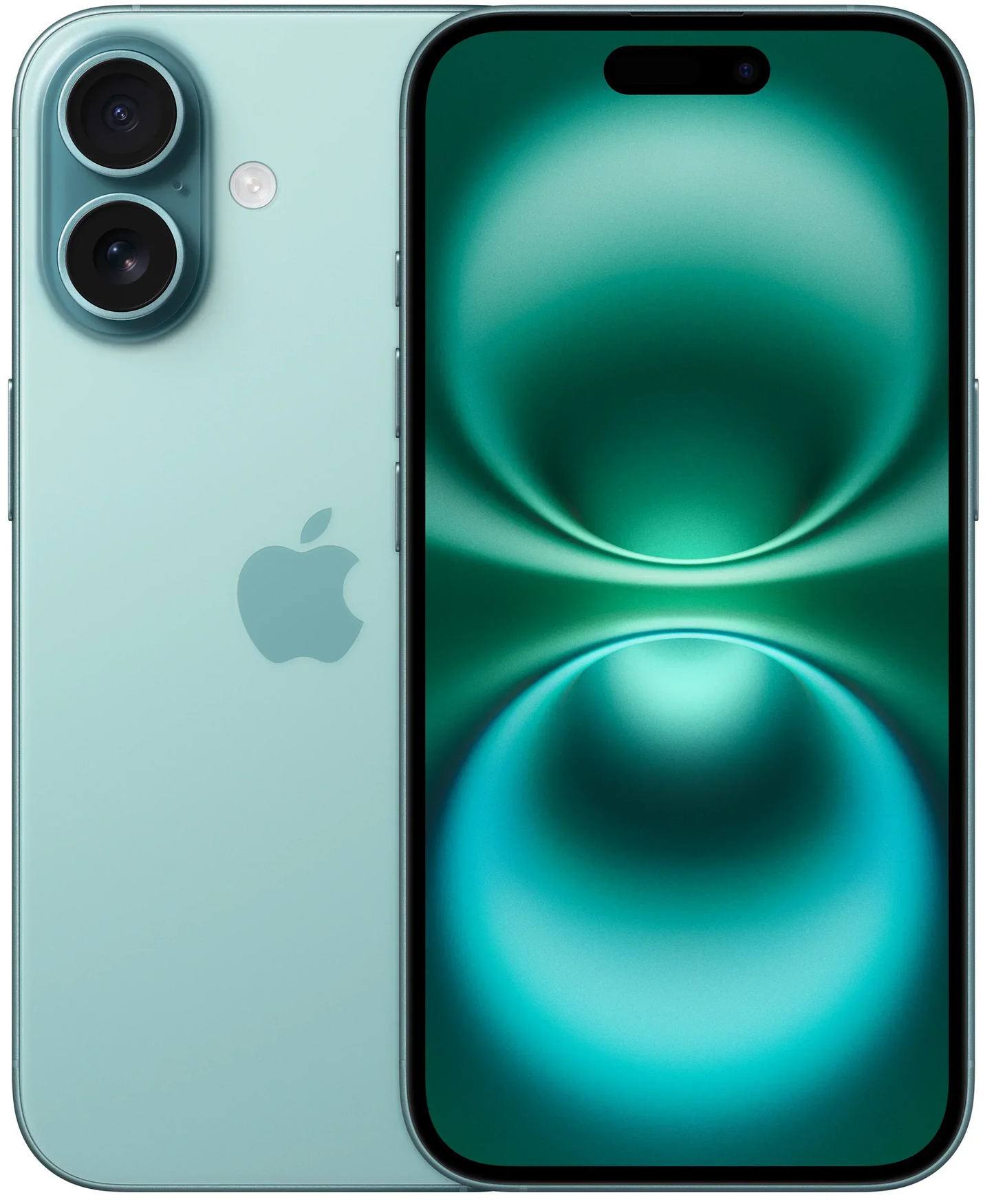 Mobilný telefón Apple iPhone 16, 128GB, Teal India Spec MYED3HN/A