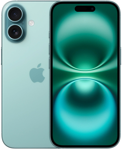 Mobilný telefón Apple iPhone 16, 128GB, Teal India Spec MYED3HN/A