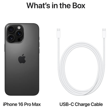 Mobilný telefón Apple iPhone 16 Pro Max, 256GB, Titanium Black MYWV3ZD/A