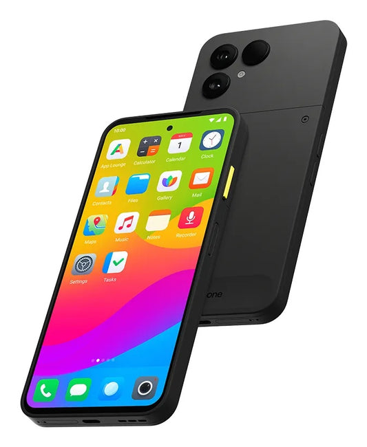 Mobilný telefón Fairphone 6 Dual SIM, 256GB, 8GB, Black F6FPHN-2ZW-EU1